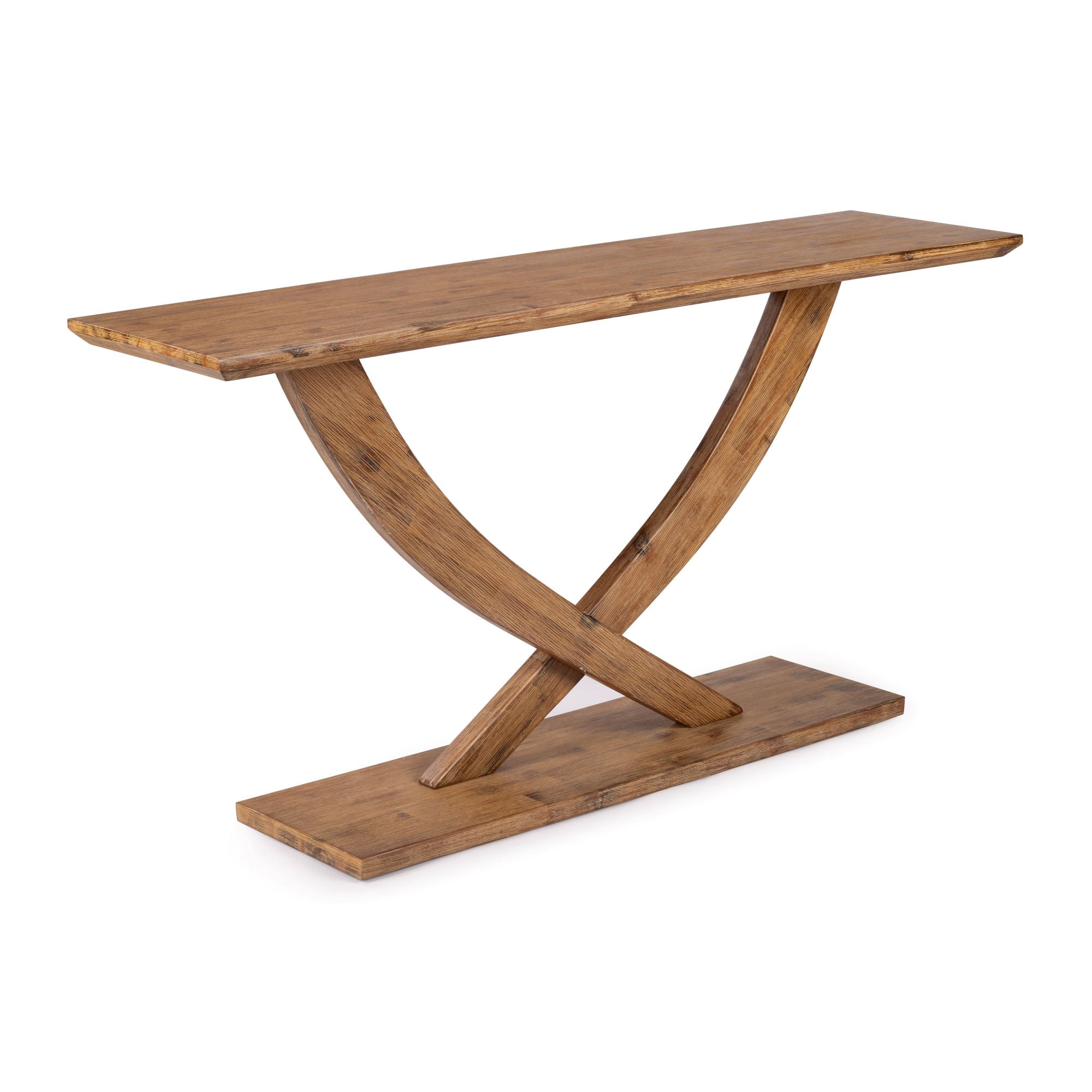 Rasmus Console Table - Barnwood Wire-Brush