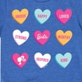 thumbnail image 3 of Barbie - Barbie Candy Hearts - Toddler And Youth Short Sleeve Graphic T-Shirt, 3 of 5
