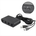 thumbnail image 2 of Adaptador de Controlador para Controlador GameCubes Adaptador de 4 Puertos para A U para Switch Convertidor USB Compatible con para Turbo, 2 of 5