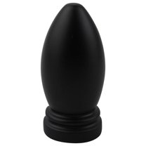 Urbanest Urbanest Bolton Lamp Finial, 1 3/8", Black