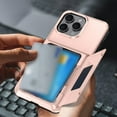thumbnail image 2 of Case For Iphone 16 Pro Max/16 Pro/16 Plus/16, Flip Stand Cover Drop Protection Wallet Shell, 2 of 5