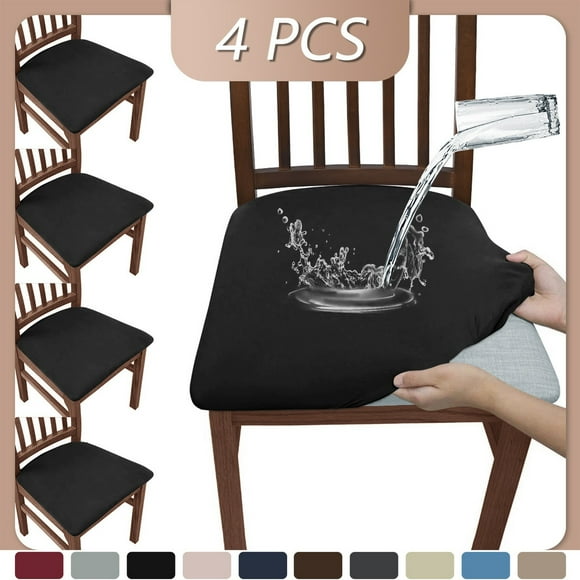 Miyuadkai Claerance! Black Splash-Proof Tablecloth Bench Cloth 4Pcs, High Performance Black Tablecloth and Cloth 4 Piece Set: Your Furniture And