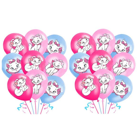 Marie Cat Balloons Party Supplies Birthday Favors Decorations Decor Kit Latex