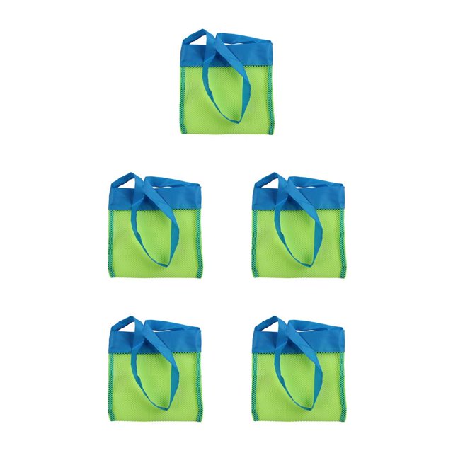 Vogacara Bolsa de malla de playa Bolsa de arena plegable para juguetes Bolso de almacenamiento Senderismo Piscina Bolsa de hombro Bolsas de transporte Type2 NO2 Vogacara CBP314520