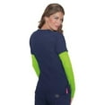 thumbnail image 2 of Koi Lite Womens Philosophy 316 Side per Scrub Top-Navy-Medium, 2 of 3
