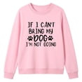 thumbnail image 2 of Si Je Ne Peux Pas Amener Mon Chien Je N'Y Vais Pas Chandails pour Femmes 2026 Chandail à Manches Longues à Col Rond Graphique Maman de Chien Chandails pour Femmes, 2 of 4
