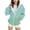 C179 Green, variant on Curuila Kids Infant Girls Cardigan Coat Long Sleeve Striped Print Hooded Jacket For Girls Spring Autumn Fashionable Outerwear Size 4-5 Years