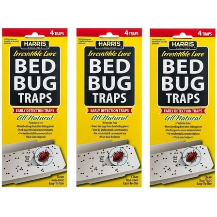Bed Bug Traps Bedbug Product - Indoor Trap - 4 Pack