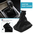 thumbnail image 5 of Funda de cuero Para palanca de cambios y freno de mano Yashi Para OPEL CORSA C TIGRA B CO negro, 5 of 5