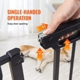 thumbnail image 3 of Puerta de seguridad VEVOR de 75 a 122 cm, extra ancha para escaleras, cierre automático, 3 of 7