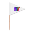thumbnail image 1 of Droite Différenciation Identité Arc-en-Ciel Égalité Cure-Dent Triangle Cupcake Toppers Drapeau, 1 of 3