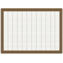 16in x 24in Imperial Brown Heavy Gauge Steel Floor Grille - Heating and Cooling Air Vent