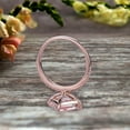 thumbnail image 6 of Princess Cut Morganite Engagement Ring On 10k Rose Gold Wedding Ring Anniversary Ring Carat Weight 1.25 Unique Look Specialized for Brides, 6 of 6