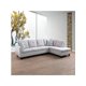 thumbnail image 1 of Living room sofa set-up sofa bed 2 pieces linen combination modern fabric furnishings, black My Lux Decor Round, 1 of 10
