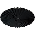 thumbnail image 3 of 47 5/8"OD x 2"P Shakuras Ceiling Medallion (For Canopies up to 6 1/2"), Hand-Painted Black Pearl, 3 of 5