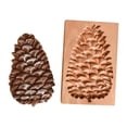 thumbnail image 1 of Xihbxyly Molde de Madera para Tallar, Diseño de Piña, Cortador con Forma de Rosa, Madera de Haya Duradera, Fácil de Limpiar, Ideal para Postres, Pasteles y Galletas, Repostería Casera, Tamaño 13 X 8, 1 of 1