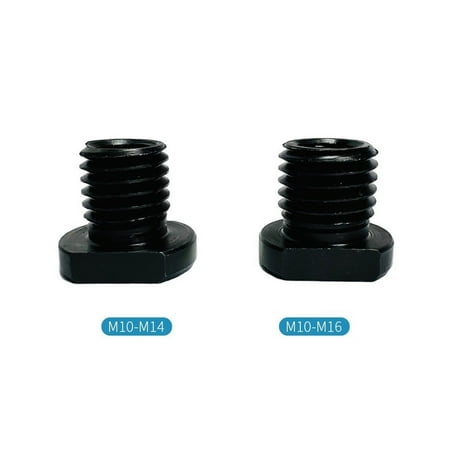 

2x M10 to M14/M16 Thread Converter Connector for Angle Grinder Polishing Adapter