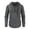 Gray, variant on Jgppe Mens Basic Hoodies Solid Color Lace up Pullover Long Sleeve Sweatshirts Outdoor Sports