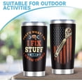 thumbnail image 3 of Gifts for Dad Men Grandpa, Birthday Gifts for Men Unique, Best gifts for men,That''s What I Do I Fix Stuff, Funny Gifts Ideas for Coworker Mechanic, 20 Oz Travel Tumbler With Lid And Straws, 3 of 6