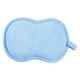 thumbnail image 5 of Esponja de baño de bambú natural para bebé - Paquete de 3 - Esponja ultra suave y absorbente para la piel del bebé - Azul, verde y rosa, 5 of 5