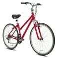 thumbnail image 2 of 700C Kent Ridgeway Sport Adult Bicycle, Raspberry, 2 of 6