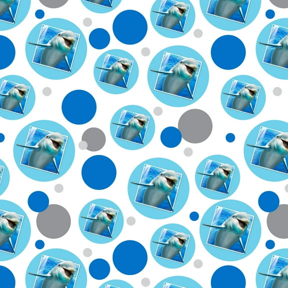 Dolphin Selfies Picture Premium Gift Wrap Wrapping Paper Roll