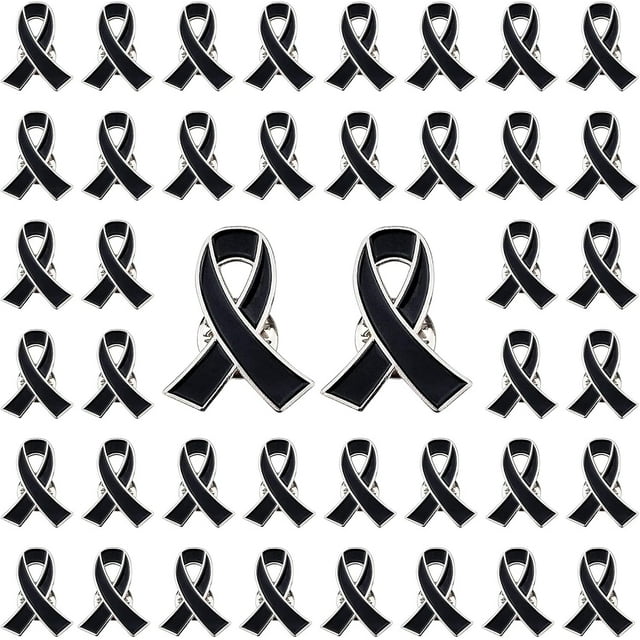 50 Pcs Épingles à Ruban Roses, Broches à Ruban Roses Sensibilisation au Cancer du Sein Épingles à Revers Épingles d'Espoir Épingles en Émail Bijoux pour Femmes