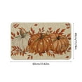 thumbnail image 3 of Diceymbol Halloween Pumpkin Doormat 24x16 Inch Non-Slip Entry Mat with PVC Backing Absorbent Bath & Kitchen Rug for Fall Decor, 3 of 6