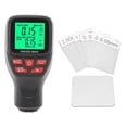 thumbnail image 1 of Coating Thickness Gauge, High Accuracy Digital Measuring Tool for Metal Coating Film, Paint, 0-2000µm, Black, 1 of 4
