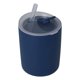 thumbnail image 5 of Vaso de entrenamiento para bebés Nikou con tapa con pajita suave azul, 5 of 15