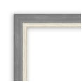 thumbnail image 2 of Amanti Art Natural Cork Board Wood Framed Theo Grey Narrow Bulletin Board 31 in. x 13 in., 2 of 7