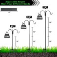 thumbnail image 4 of Gancho de pastor doble ajustable FEED GARDEN para exteriores, 4 of 8