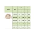 thumbnail image 2 of xiaxaixu Bébé Automne Sweat-Shirt Lettre Impression Col Rond Pulls Manches Longues Automne Tops pour les Tout-Petits Vêtements Mignons, 2 of 8