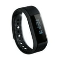 thumbnail image 1 of VicTsing Waterproof IP65 B luetooth 4.0 Activity Tracker ,Smart Bracelet Wristband Switchable with Sleep Monitor and Calls and Messages Reminder (Black), 1 of 5