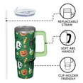 thumbnail image 3 of 30 oz Halloween Pumpkin Spider Tumbler Insulated Stainless Tumbler, Cute Bat Ghost Coffee Cup Water Bottle, Holiday Gift for Girls, 3 of 5