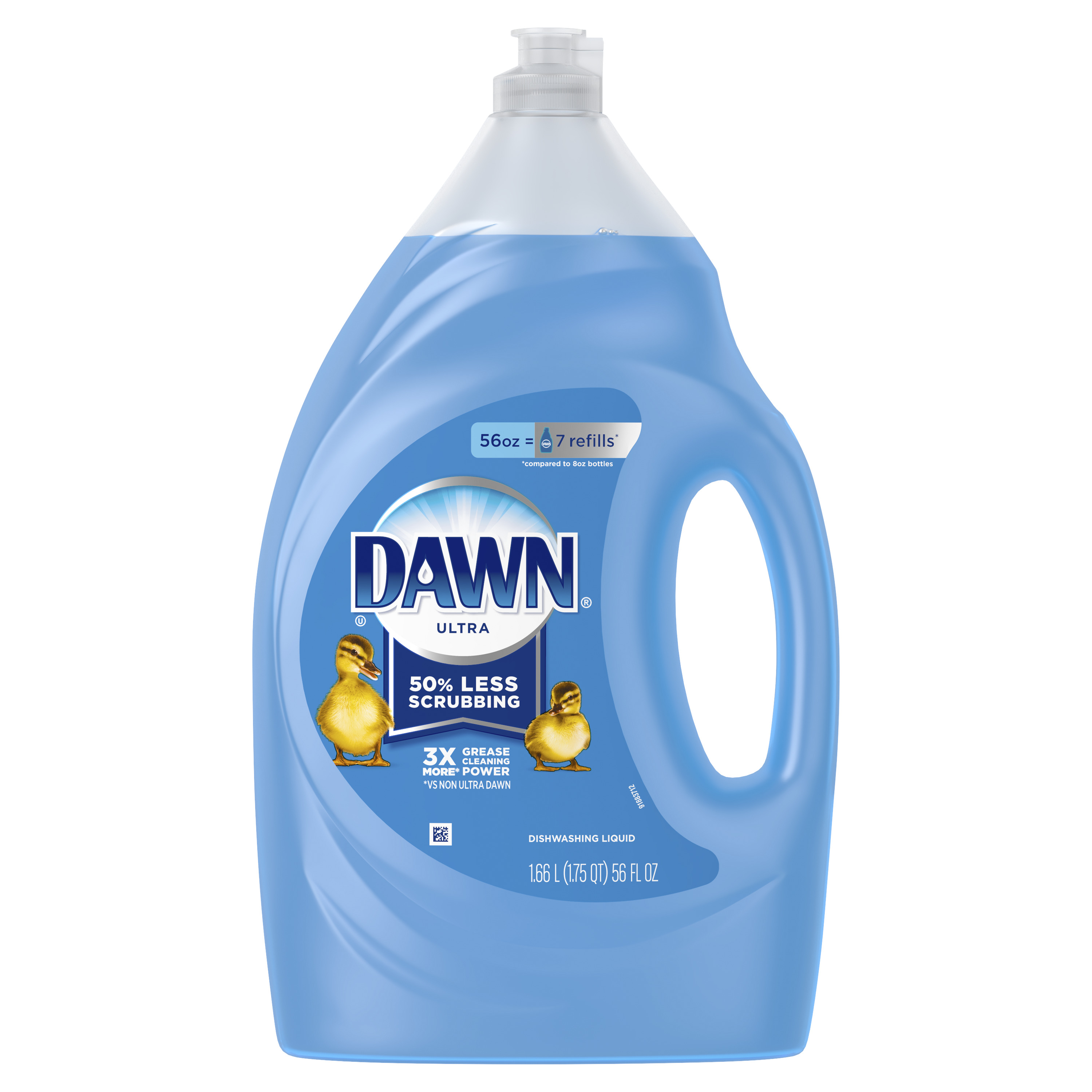 Dawn Ultra Dishwashing Liquid Dish Soap Original Scent 56 Fl Oz