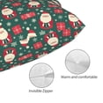 thumbnail image 3 of Kdxio Cotton Pillow Cases 20"x30" Pillowcases,Soft and Breathable Bedroom Pillow Cases-Santa Claus-No Pillow Core, 3 of 5
