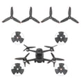 thumbnail image 1 of 2 pares de fibra de carbono reempzo de hélice cuchils para  RC Quadcopter Props reducción de ruido CUTICAT protector de hélice, 1 of 8