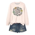 thumbnail image 4 of Fiaer Easter T Shirts for Women Happy Easter T Shirt Long Sleeve Bunny Graphic Tee Shirt Spring Casual Tops Beige M, 4 of 4