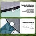thumbnail image 6 of Portable Mesh Hammock with Spreader Bars and Carrying Bag, Breathable and Easy to Install for Camping, Backyard and Patio, 6 of 6