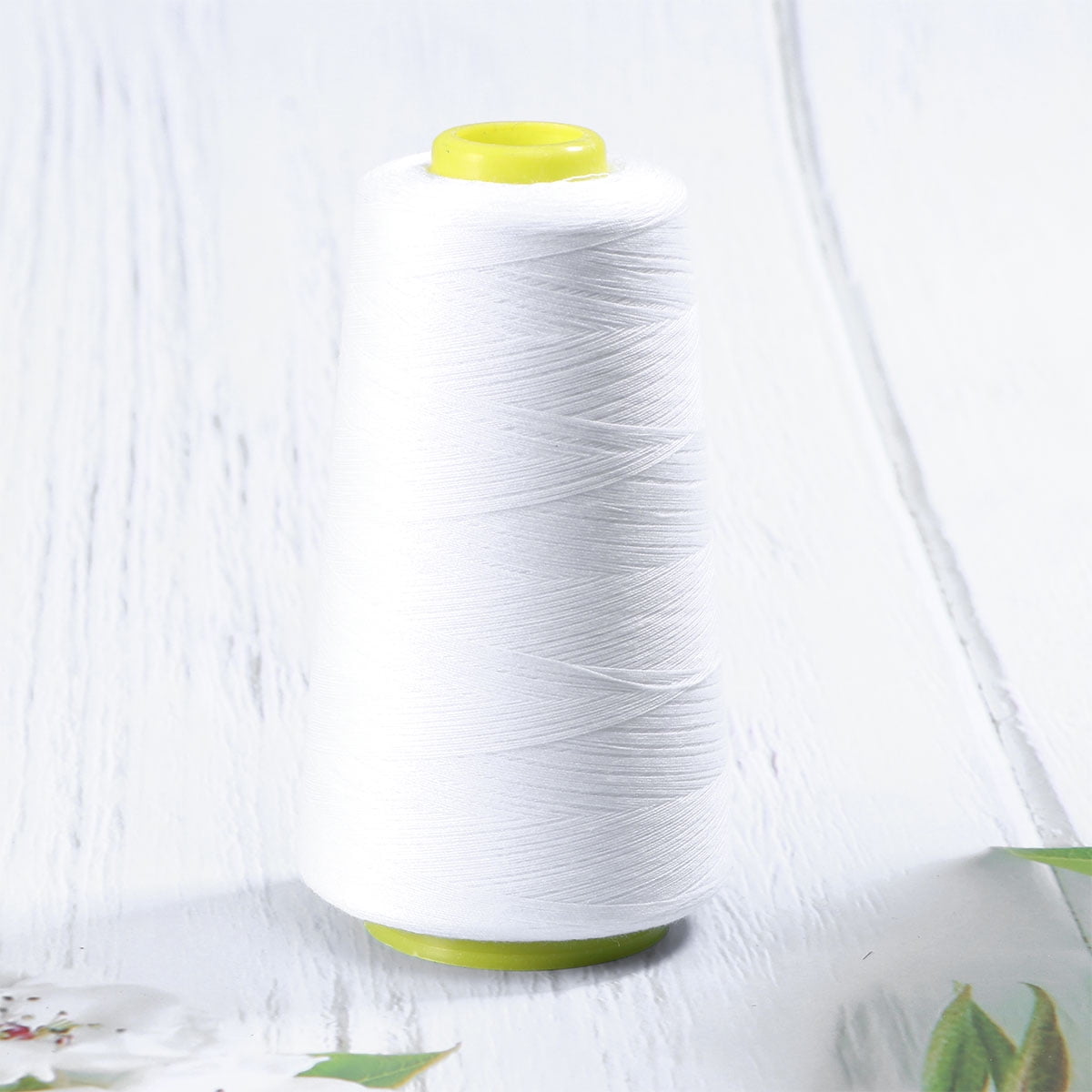 HEALLILY 3000 Yards Overlock Sewing Thread,Thread Polyester Spools for Serger Sewing Machine Beading Drapery