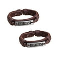 thumbnail image 1 of Best Friend 2 Pieces Bracelet Brown Dark Brown Friendship bracelets, Jewl:BFFB, 1 of 4