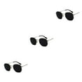 thumbnail image 4 of Qarigey Gafas de sol cuadradas pequeñas para hombres y mujeres Protección Materiales cómodos Gafas de sol polarizadas Plata negro gris C1 Type1 NO1, 4 of 6