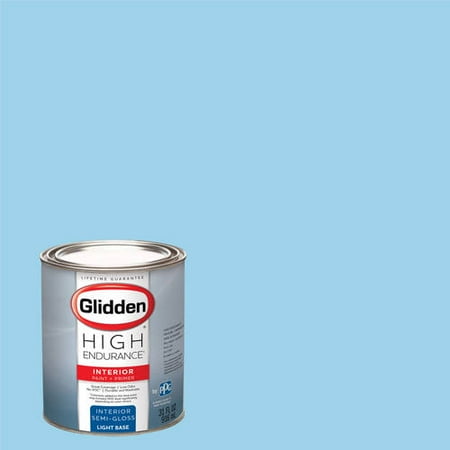 Glidden High Endurance Interior Paint And Primer Wild Blue Yonder This On Opens A Dialog That Displays Additional Images For Product With The Option To Zoom In Or Out