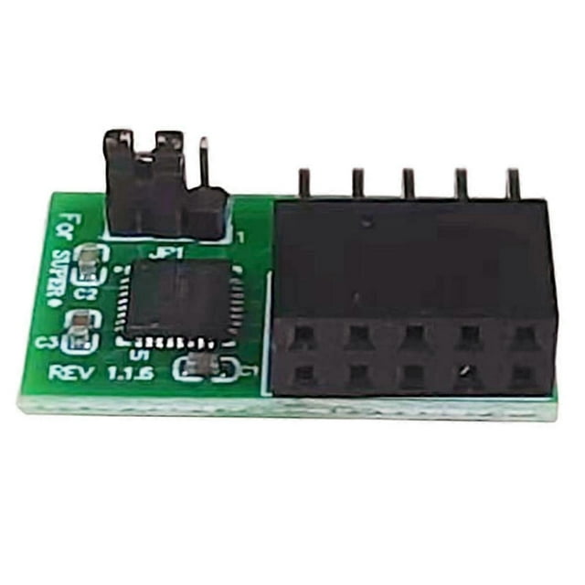 10Pin SPI TPM 2.0 Module Trusted Platform TPM 2.0 Horizontal Trusted Platform Module for -AOM-TPM-Parallel(B)