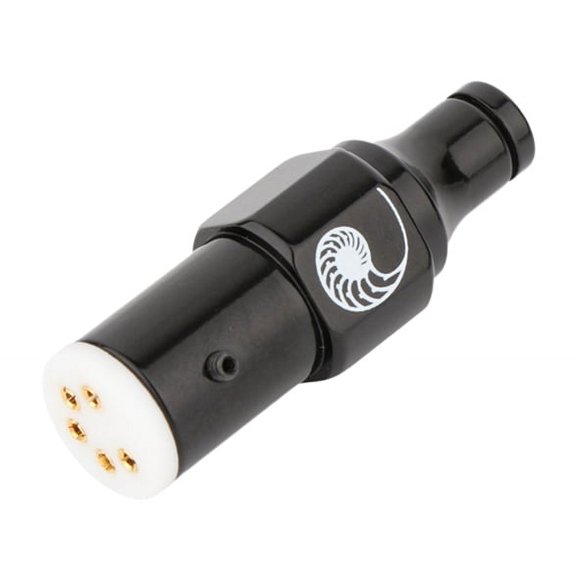 Hifi Vinyl LP Phono Five-Pin 5pin DIN Plug Seat Female DIN for AMP Audio Tonearm Line Tonearm Line Signal Cable