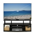 thumbnail image 4 of Furinno JAYA Large Entertainment Center Hold up to 55-IN TV, Blackwood, 4 of 6
