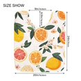 thumbnail image 5 of Yayeee Bath Mat for Bathroom Floor Non Slip Rectangle Soft Absorbent Rugs, Orange Slices, 5 of 7
