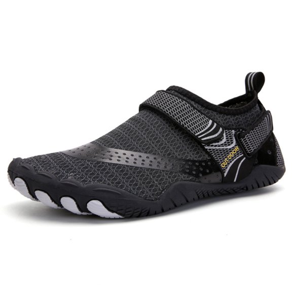 OnyxTrek Toddler Water Shoes for Boys Girls Quick Dry Aqua Shoes Non-Slip Barefoot Beach Swim Shoe for Kids Lightweight Breathable Pool Sandals for Toddler/Little Kid/Big Kid