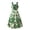 Z1 Green, variant on REDARER Toddler Girls Cherry Print Smocked Dress with Bow Straps & Ric Rac Trim Summer Party Outfit,1-2 Years